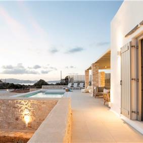 5 bedroom villa with pool near Aliki, Paros, sleeps 10